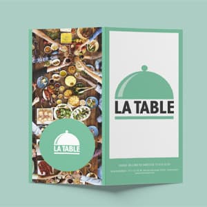 50 Menus de restaurant