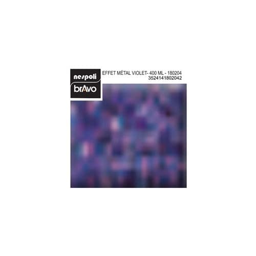 Aérosol peinture professionnelle métallisé violet 400 ml, NESPOLI