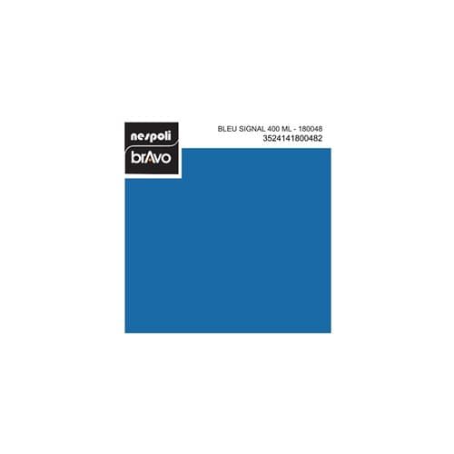 Aérosol peinture bleu ral 5017 signal 400 ml, NESPOLI